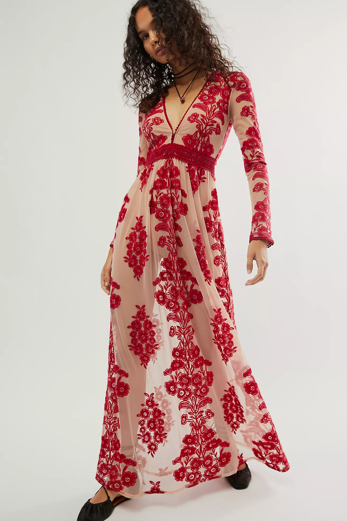 For Love & Lemons Temecula Maxi Dress | Free People (Global - UK&FR Excluded)