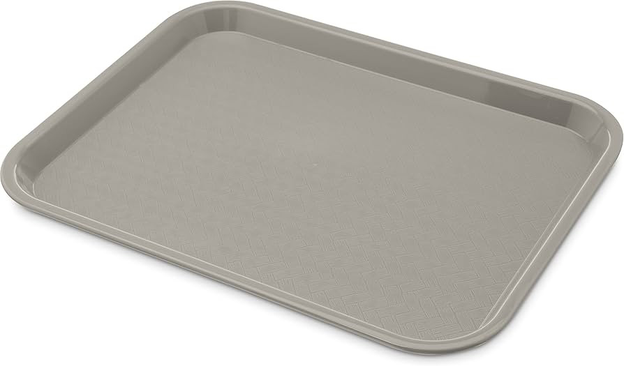 Carlisle CT101423 Café Standard Cafeteria / Fast Food Tray, 10" x 14", Gray | Amazon (CA)