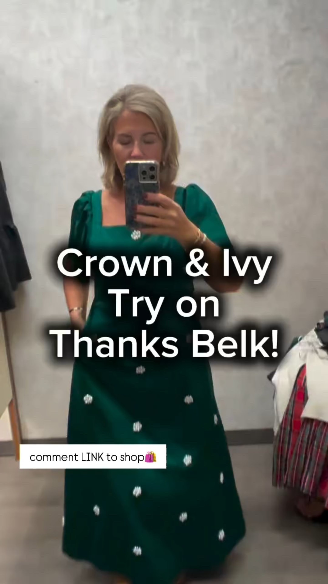 ✨Crown & Ivy favorites
Comment LINK to shop🛍️

Crown & Ivy is one of my go-to brands — you can find it at Belk, and every time I’m in the South it’s a must-stop for me! Their classic preppy style with bright prints just makes me happy 💚

A few sizing tips:
▫️Tops, dresses, and skirts run a bit large — if you’re between sizes, go down one.
▫️Pants can be a little tricky, so definitely check the reviews before ordering.

Here are a few of my favorites from my latest shopping trip — and the green dress stole my heart! 

I’m 5’5
I wear a size 12/14 or Large in most brands 

Comment LINK to shop🛍️. #mavely #belk #crownandivy #midsizefashion #holiday