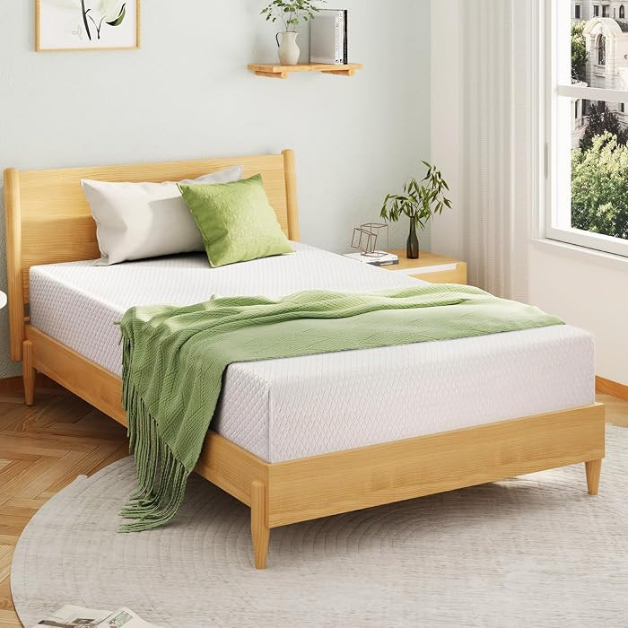EGOHOME Full Size Memory Foam Mattress, 8 Inch Bed Mattress in A Box with Cooling Green Tea Gel, ... | Amazon (US)
