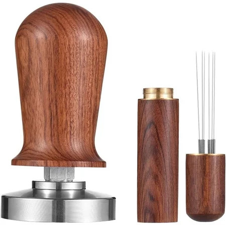 51mm Espresso Tamper and Stirrer Set, Coffee Calibrated Tamper 304 Stainless Steel | Walmart (US)