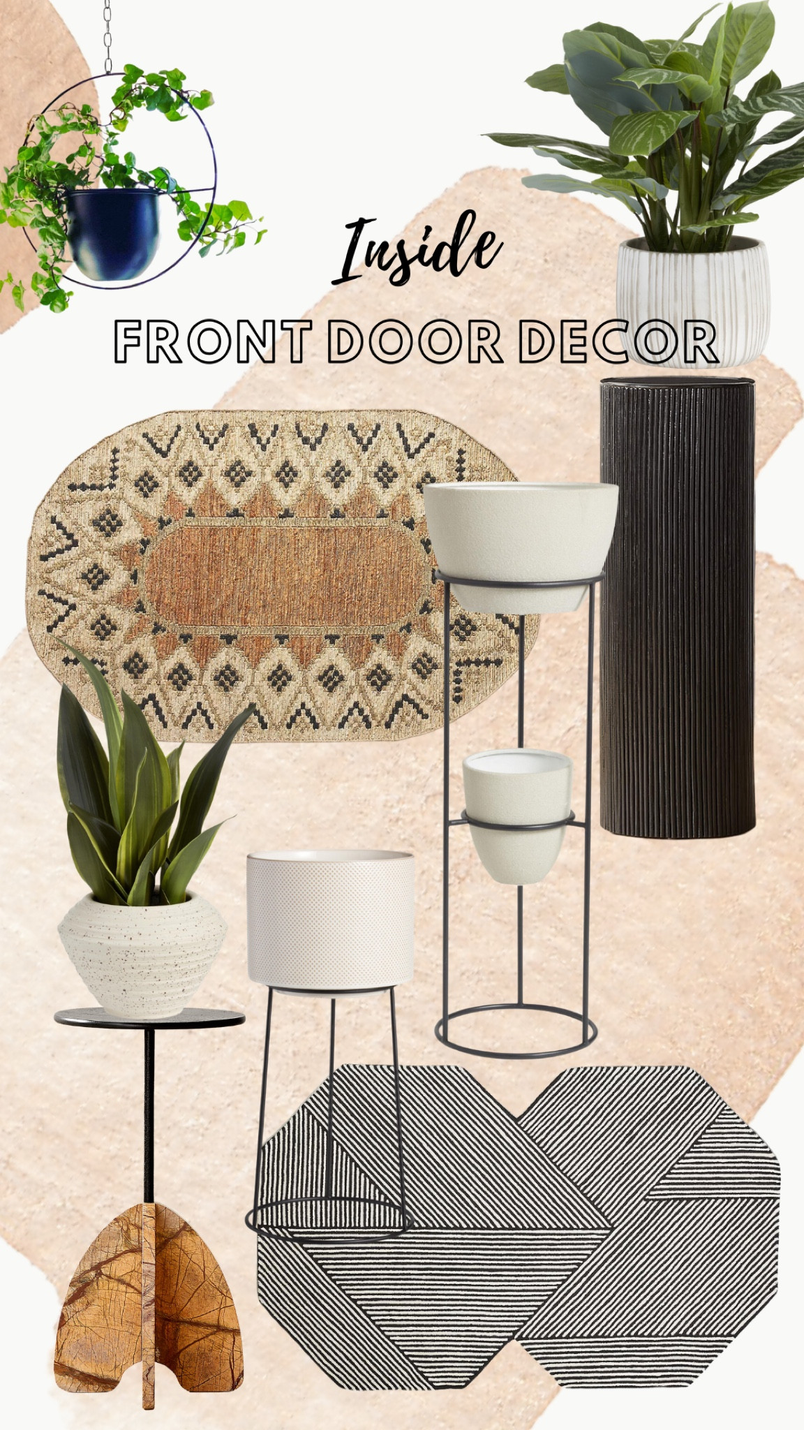Indoor front door inspo.  I’m feeling the need to update the inside of our front door and it will look similar to this 

#LTKunder100 #LTKfamily #LTKhome
