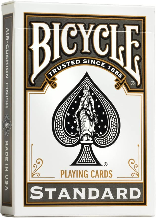 Bicycle Black Playing Cards, Standard Index, 1 Deck | Amazon (US)