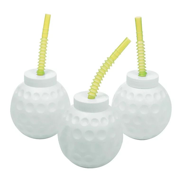 Molded Golf Cups - Party Supplies - 12 Pieces | Walmart (US)