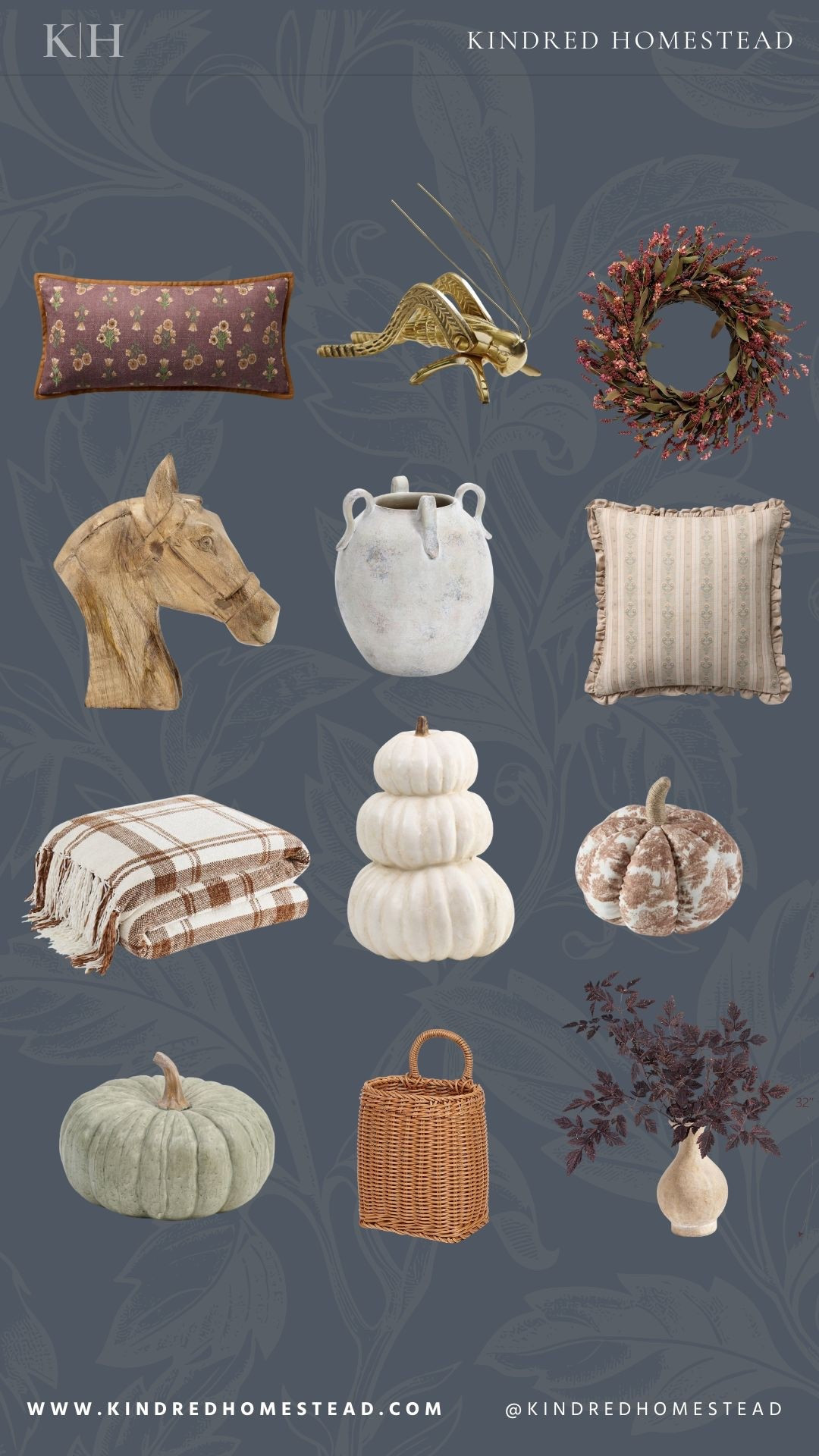 My favorite fall home decor for timelessly collected pattern drenched and heirloom inspired home design! 

#LTKSeasonal #LTKHome