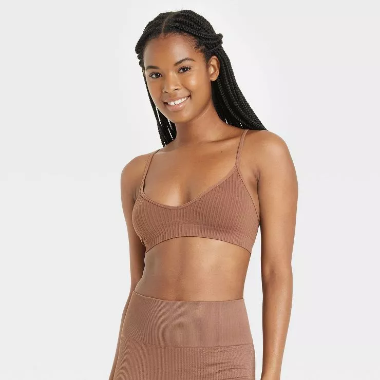 Women's Rib Triangle Bralette - … curated on LTK