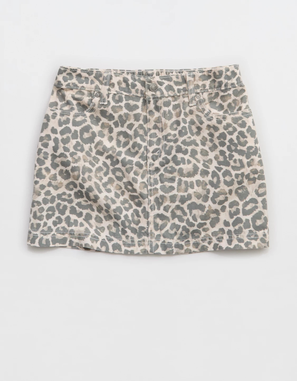 Aerie Daydream Denim Mini Skirt | Aerie