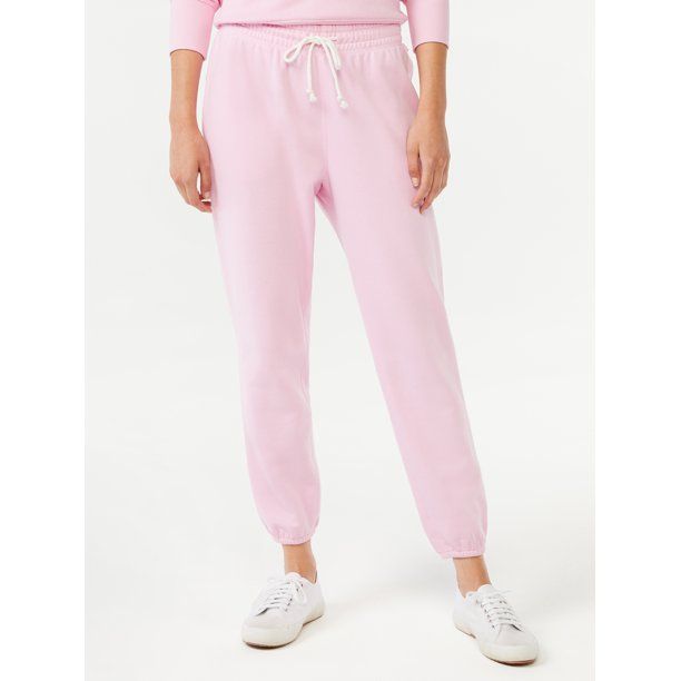 Free Assembly Women's Classic Cotton Blend Sweatpants | Walmart (US)