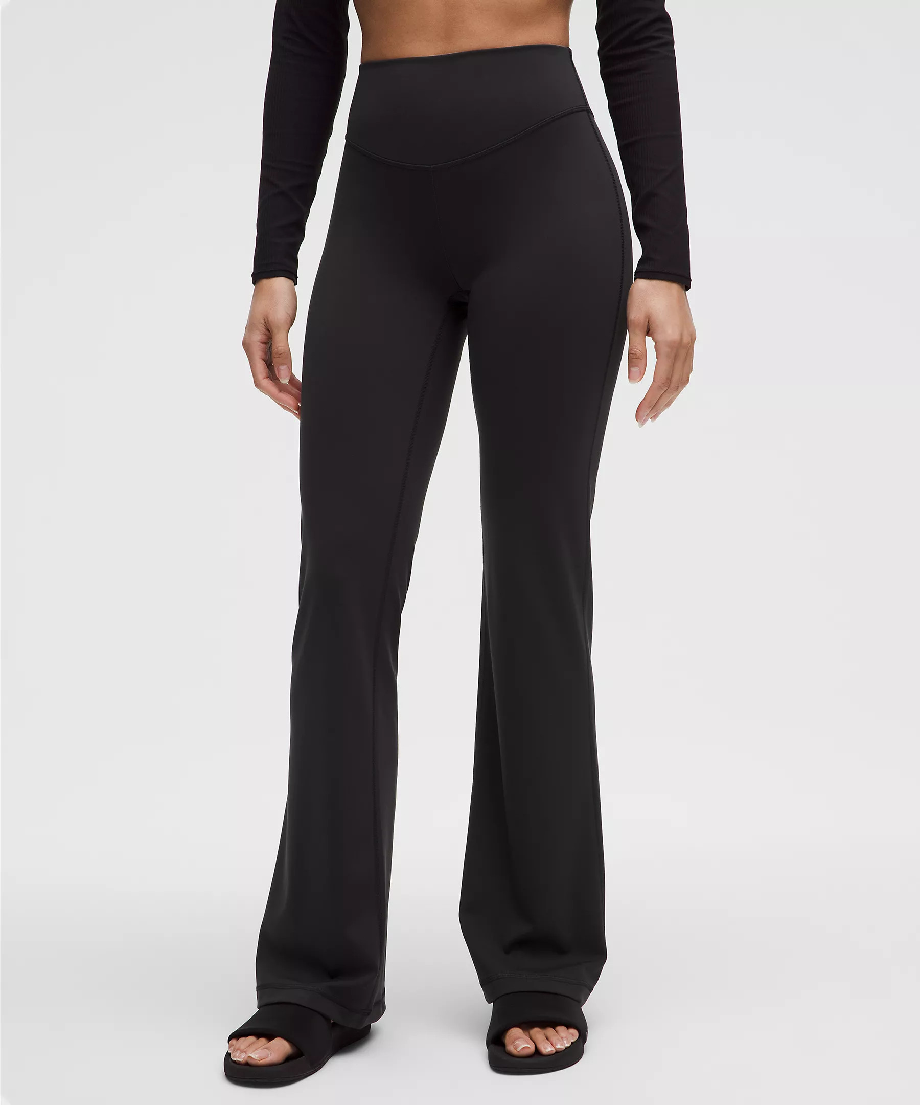 Wunder Under SmoothCover High-Rise Bootcut Pant 34" | Lululemon (US)