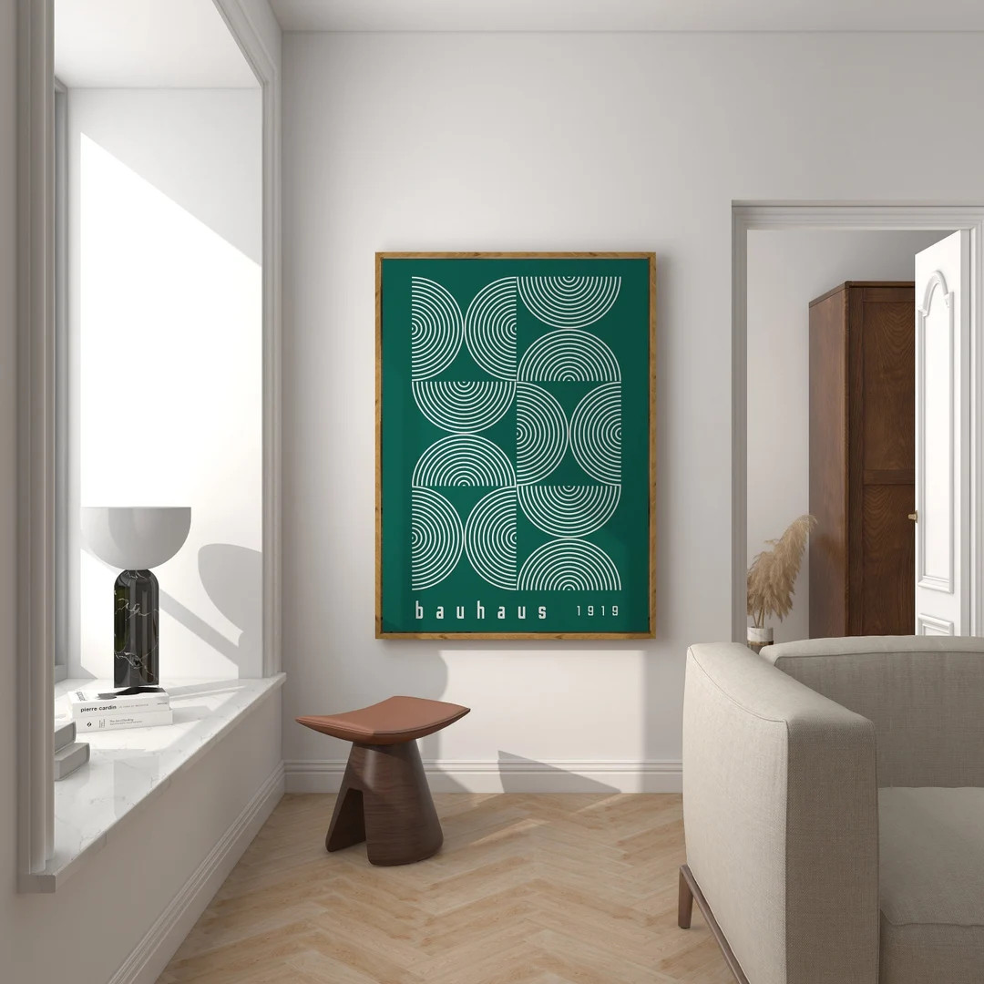 Bauhaus Printable Exhibition Poster, Bauhaus Print, Bauhaus Decor, Bauhaus Wall Art, Bauhaus Home... | Etsy (US)