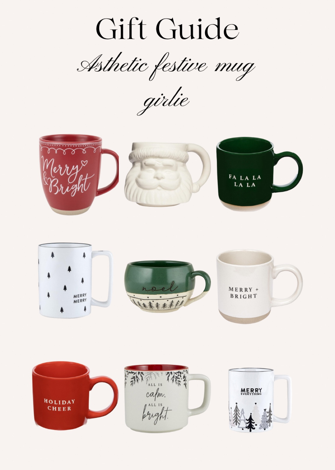 Coffee mug gift ideas for the girlies who love to be aesthetically pleasing 

#LTKGiftGuide #LTKHome #LTKFamily