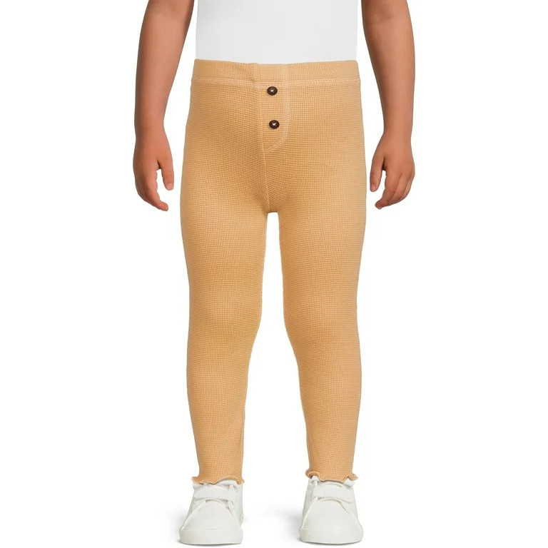 easy-peasy Toddler Girl Waffle Legging, Sizes 12 Months-5T | Walmart (US)