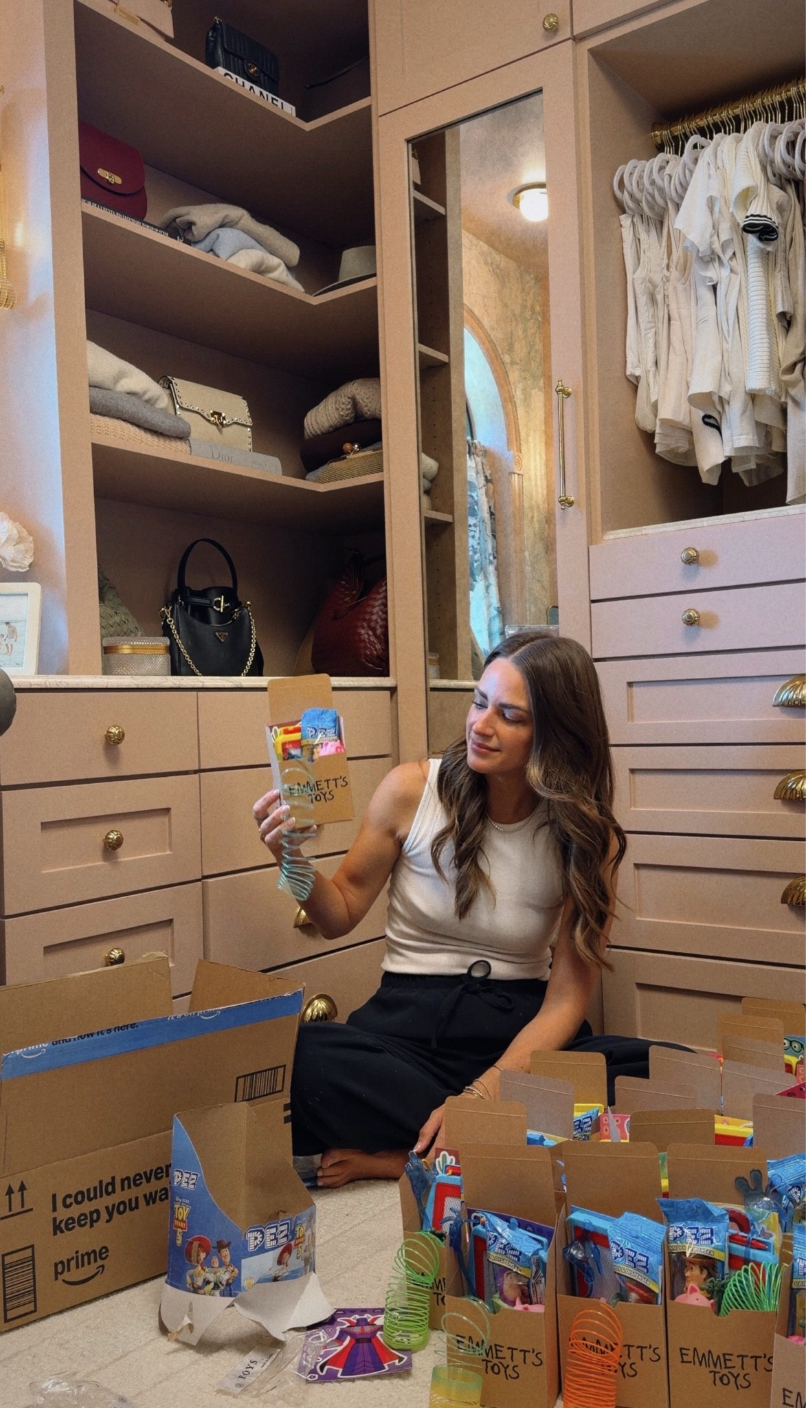 MAKE MY SON'S BIRTHDAY PARTY FAVORS 🥳

Closet paint color: Interface Tan by Sherwin Williams

#LTKmomlife #LTKKids #LTKvlog
