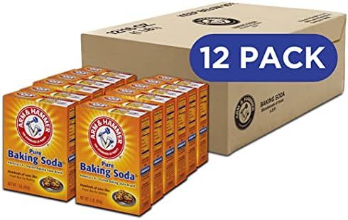 Arm & Hammer Baking Soda, 12 Pack of 1lb Boxes | Amazon (US)