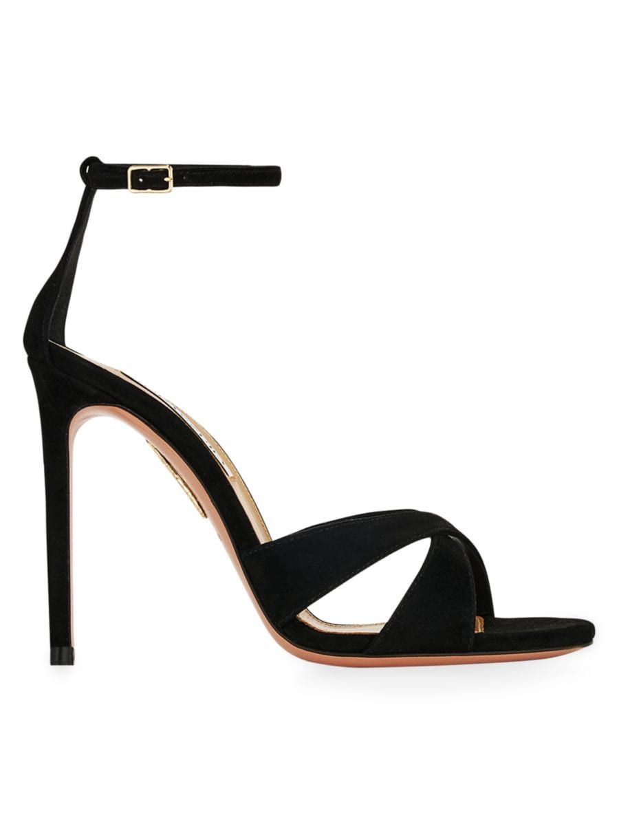 Divine 105MM Suede Sandals | Saks Fifth Avenue