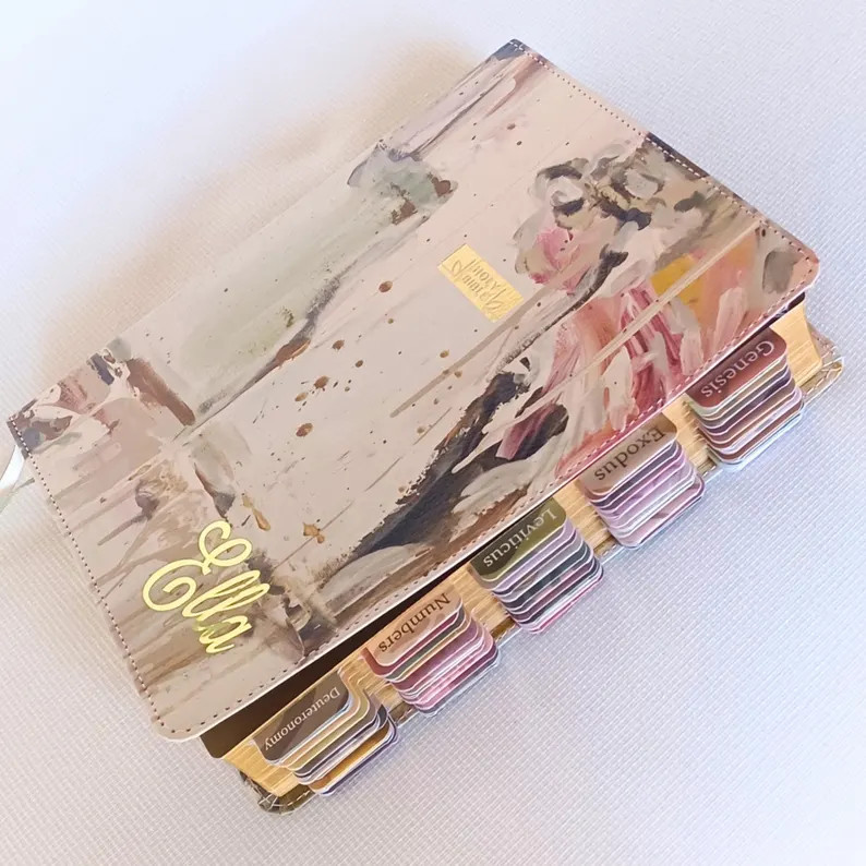 Custom Name NIV Bible Tabbed Journaling Bible Gift for Her Christian Women Bible Study Gift Perso... | Etsy (Global)