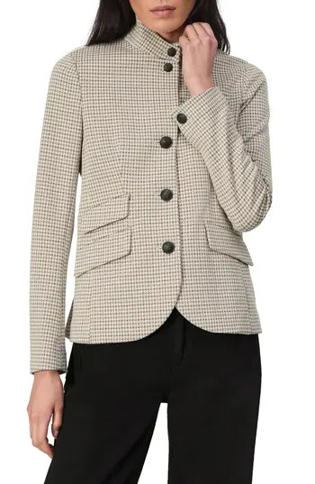 rag & bone Slade Houndstooth Blazer in Grey Multi at Nordstrom Rack, Size 6 | Nordstrom Rack
