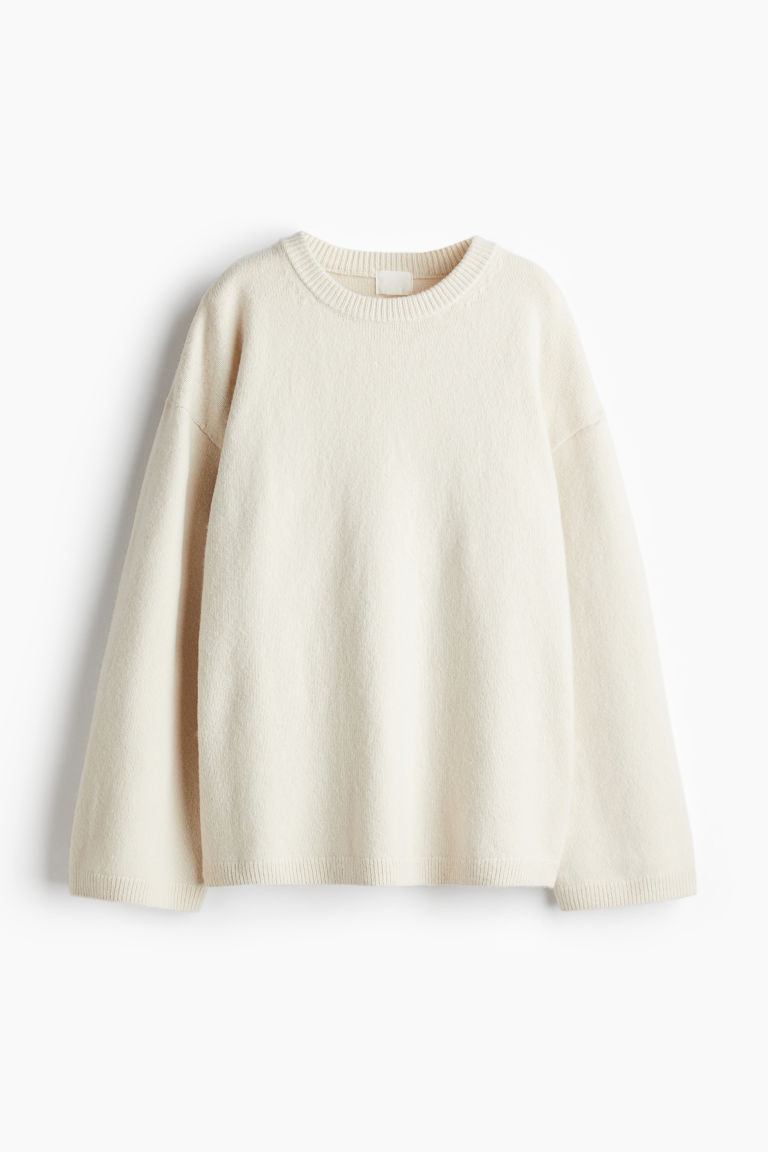 H & M - Oversized Sweater - Beige | H&M (US + CA)