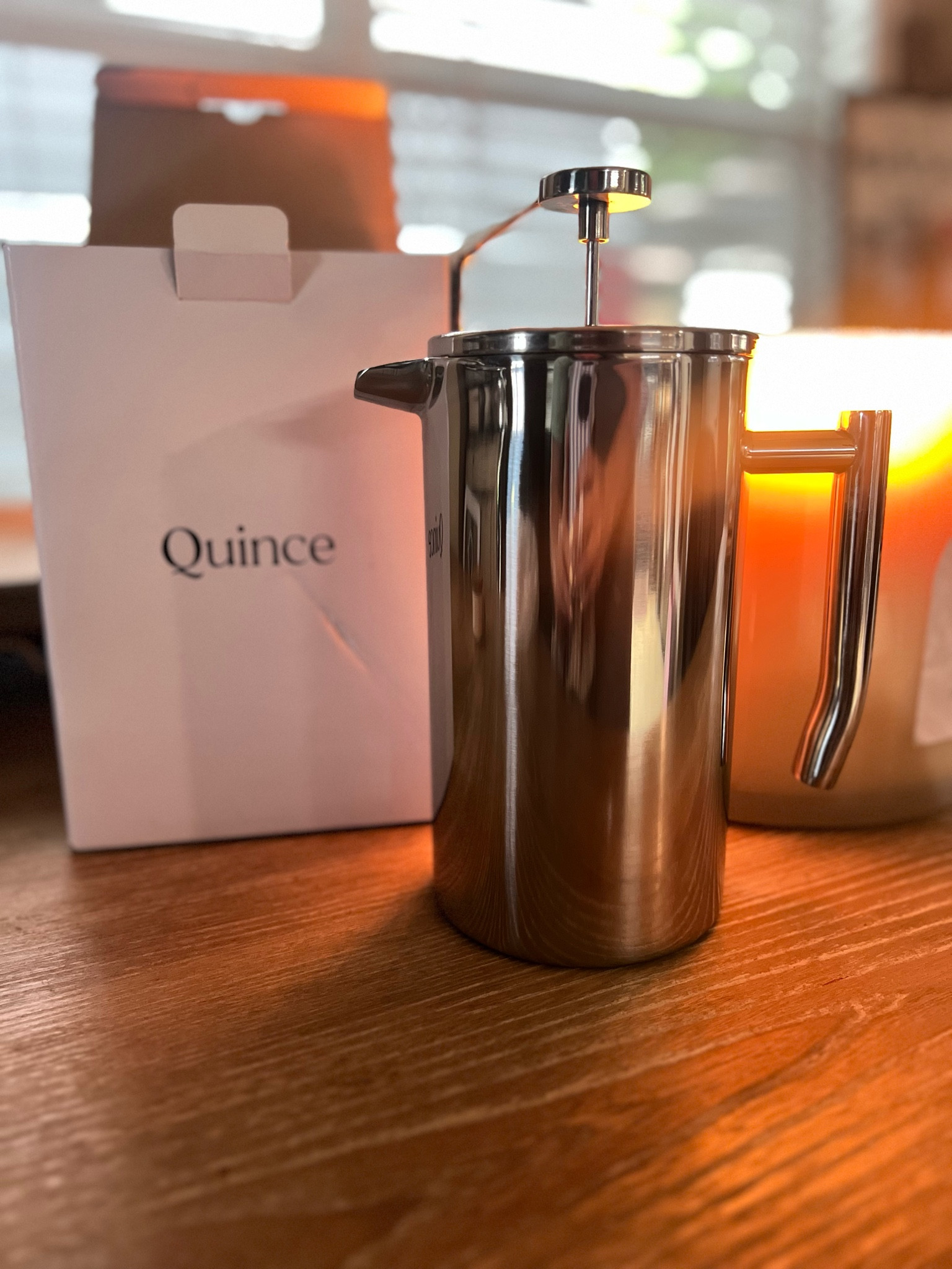 Make your regular morning mug into a mini ritual—upgrade your experience with this stainless steel @Quince French Press. High-quality, durable, and convenient to brew, it stays hot until you're ready to sip! 

#LTKfoodie #LTKTravel #LTKMothersDay