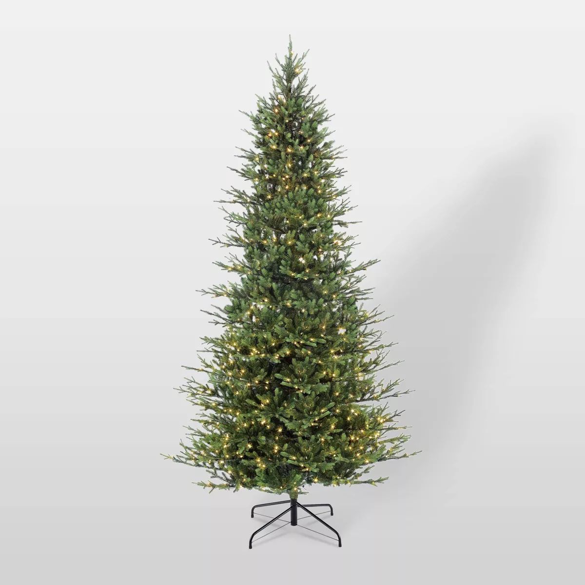 9ft Pre-Lit Full Berkshire Fir Artificial Christmas Tree - Puleo | Target