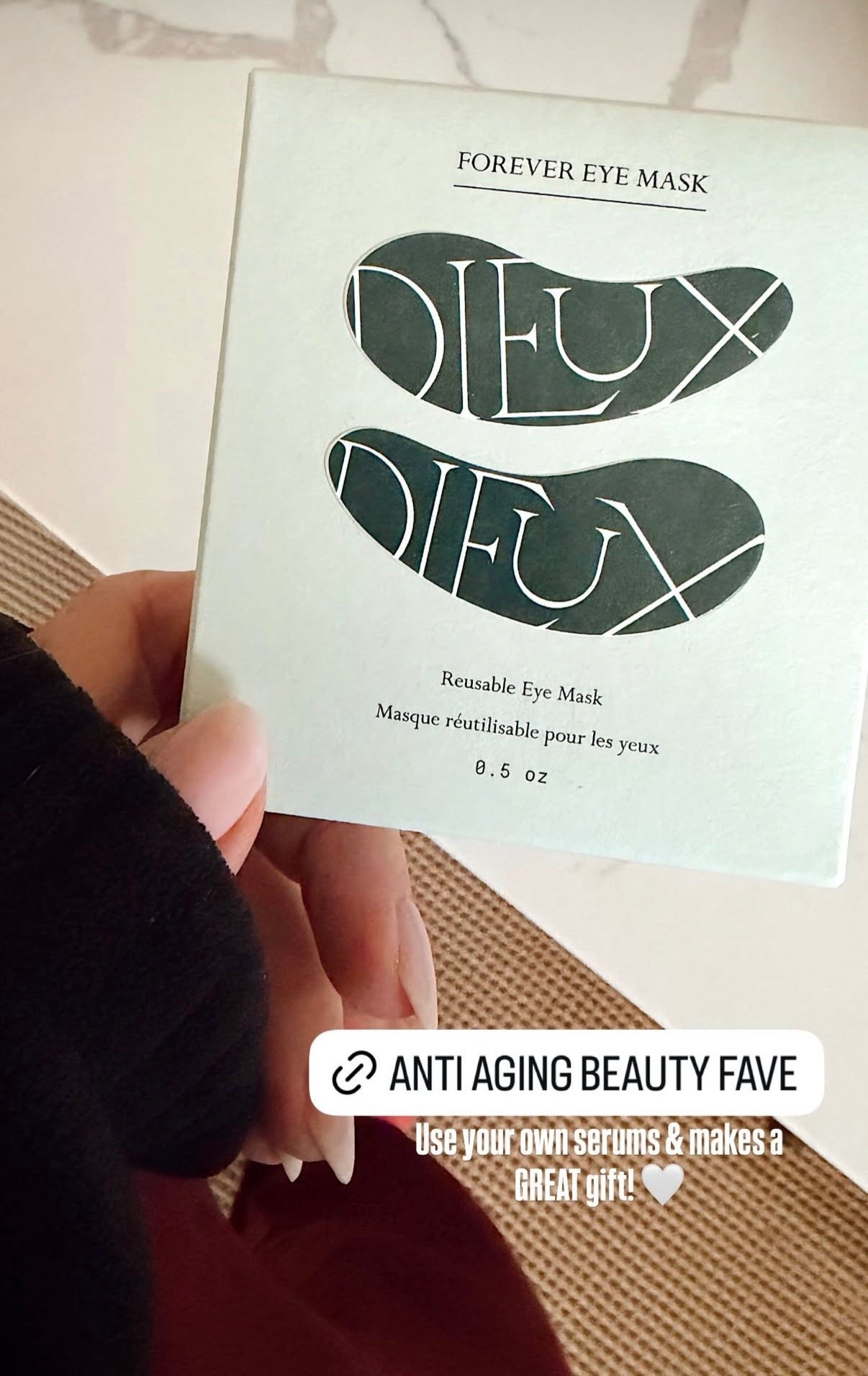 One of my favorite things lately: reusable eye masks ✨
*Use them with any eye cream or serum you already love, pop them on, and let them do their thing. These were a top gift idea and I totally get why. Obsessed. 👀💗✨

Beauty. Anti aging. Gifts for her. Skincare. 

#LTKFindsUnder50 #LTKBeauty