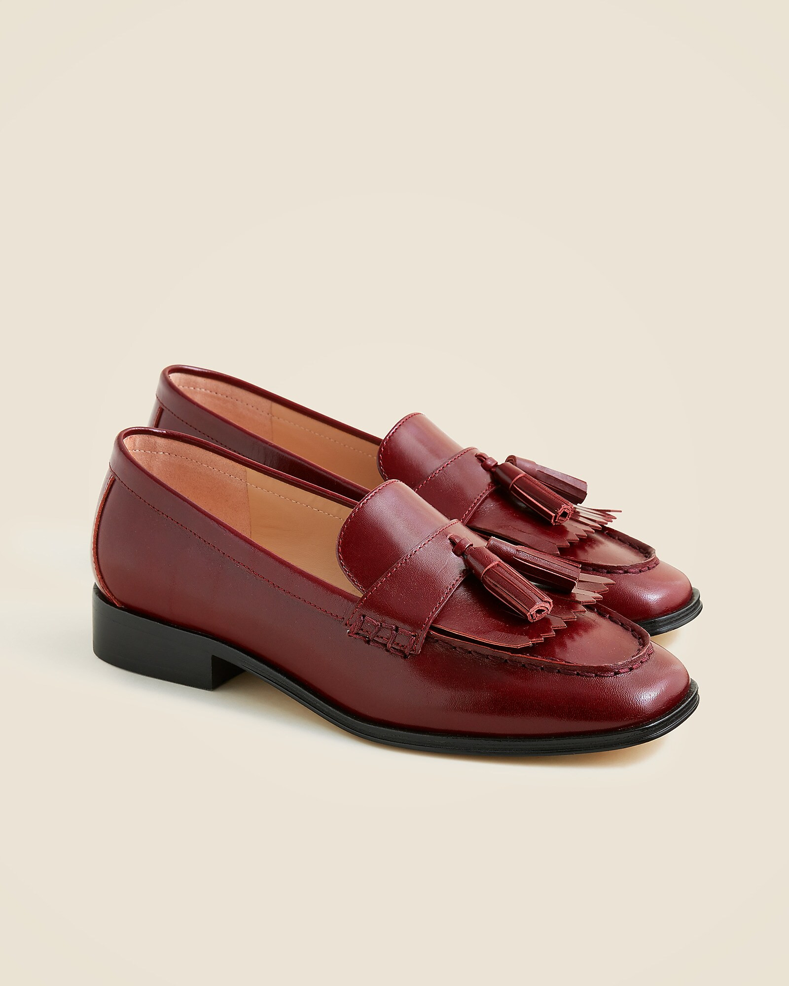 Maison tassel loafers in leather | J. Crew US