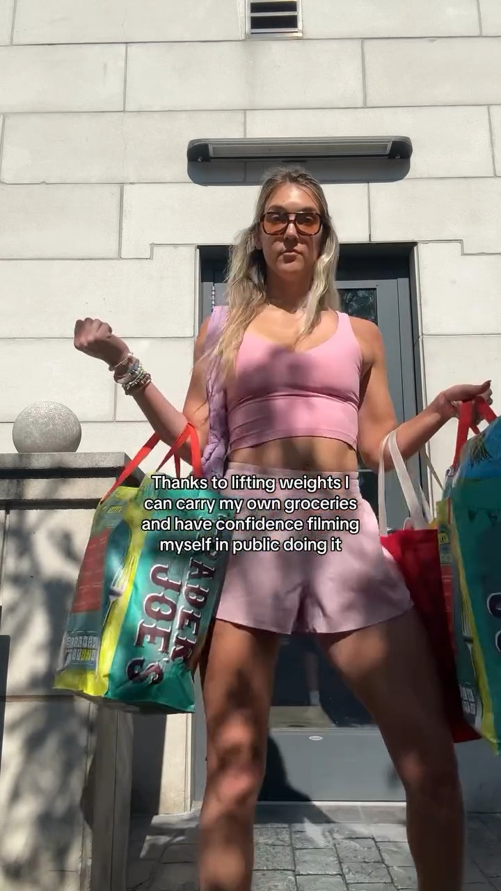 OWN IT HONEY! Lift those weights and watch that confidence soar along with the amount of groceries you can carry. should I post a haul of what I got!?

#LTKSeasonal #LTKActive #LTKStyleTip