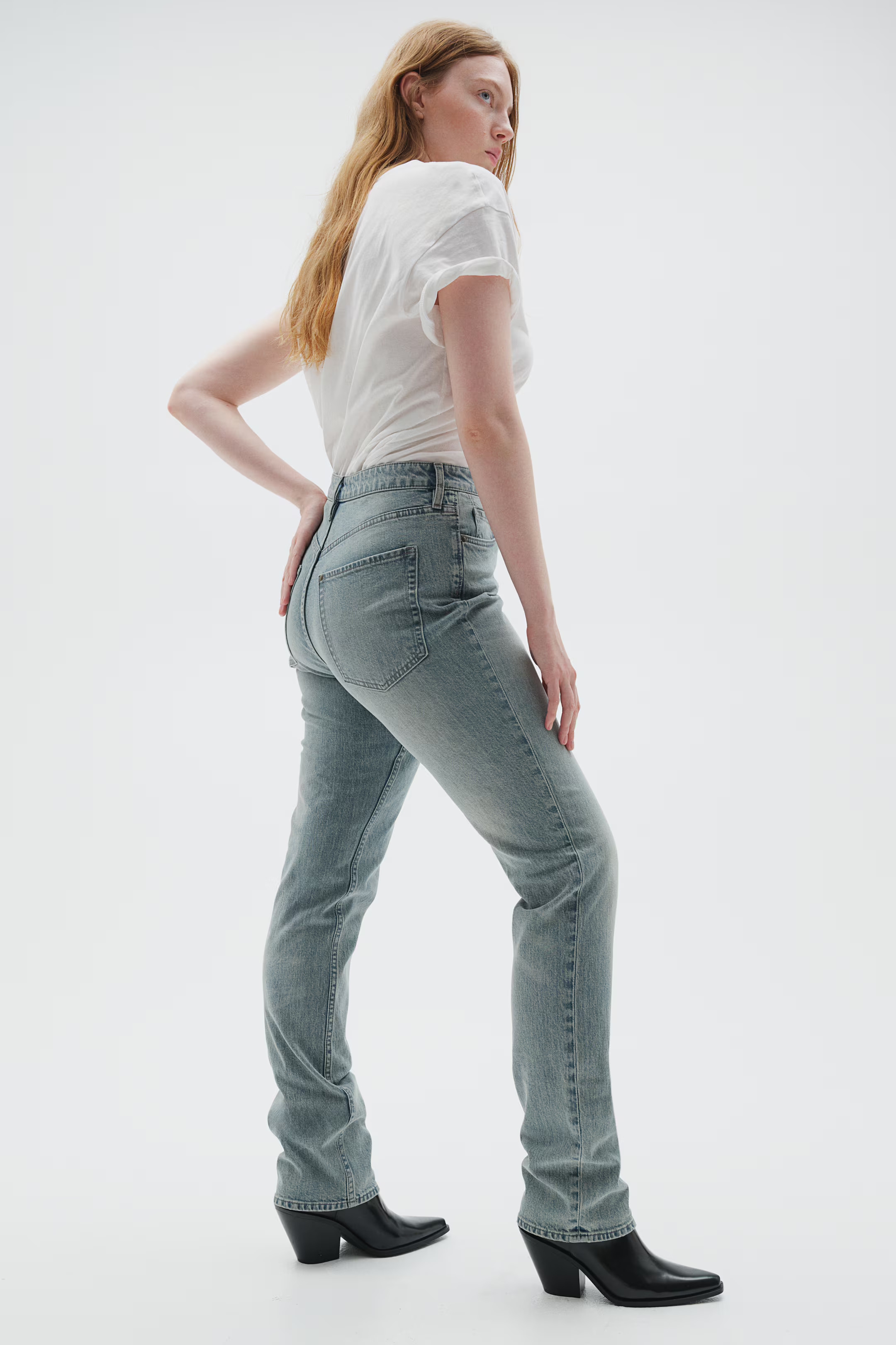 Curvy Fit Slim High Jeans | H&M (UK, MY, IN, SG, PH, TW, HK)