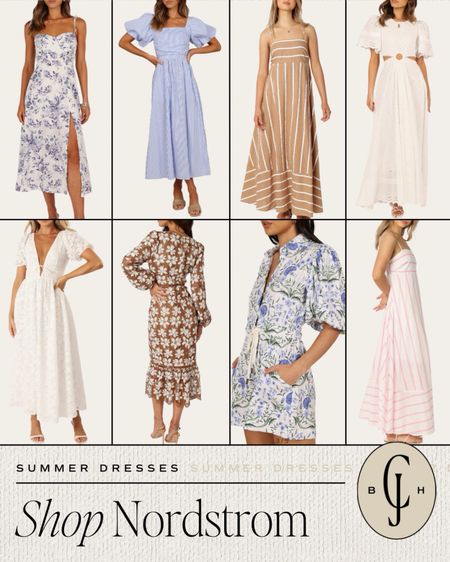 Summer dresses fromm
Nordstrom 