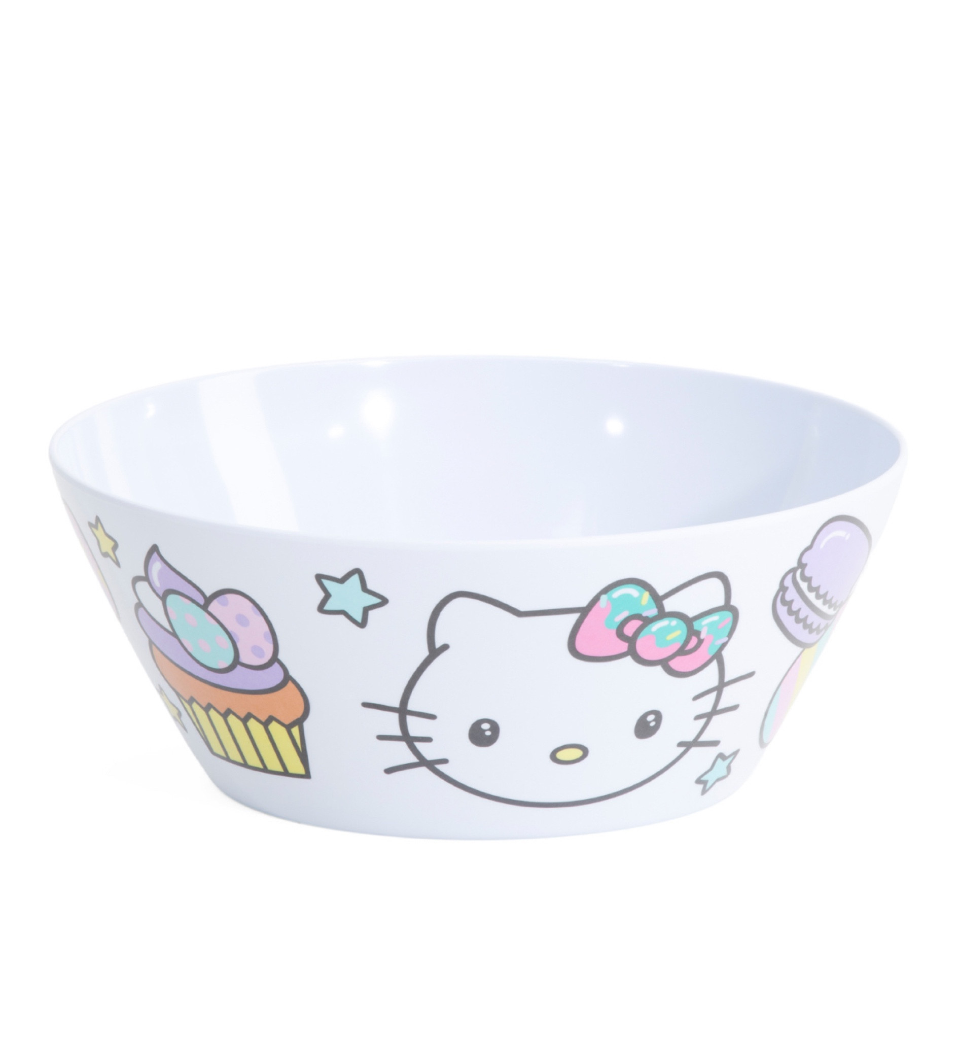 Hello Kitty Easter Cupcakes Large Melamine Bowl