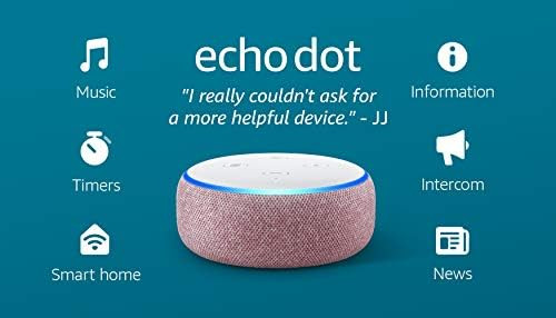 Echo Dot (3rd Gen) - Smart speaker with Alexa - Plum | Amazon (US)