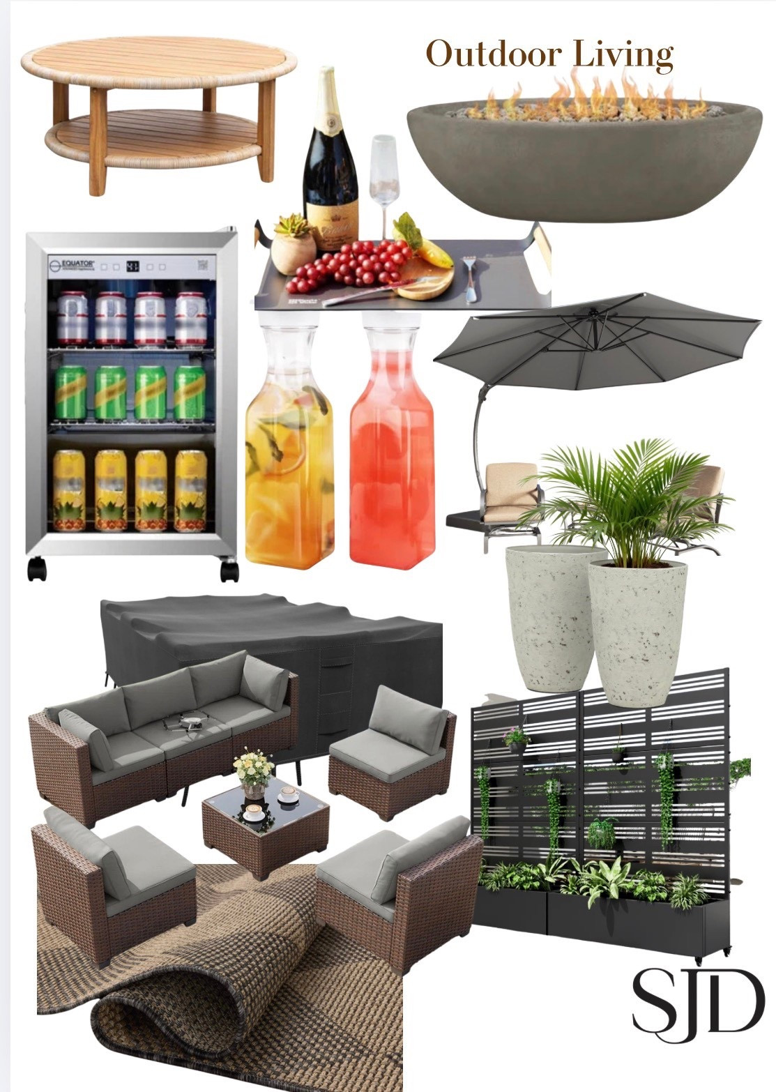 Outdoor living, elevated 🌿✨
Everything you need to turn your backyard into a resort-style retreat—cozy seating, statement fire feature, layered textures, and all the entertaining essentials. And the best part? It’s all from Wayfair 🙌

Whether you’re hosting, relaxing, or just enjoying your morning coffee… this is how you do outdoor season right. ☀️🍹

Hashtags:
#WayfairFinds #OutdoorLiving #BackyardGoals #PatioDesign #OutdoorStyle

#LTKHome #LTKSeasonal #LTKMothersDay