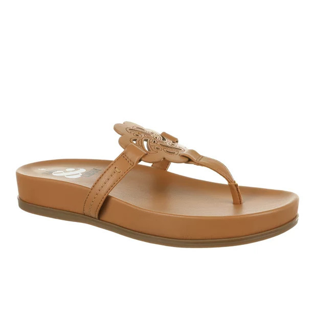 Sam & Libby Women's Alexandra Thong Footbed Sandal | Walmart (US)