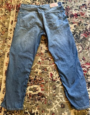 Levi's 505 Regular Fit Men's Cash Blue Straight Cotton Denim 5-Pocket Jeans | eBay US