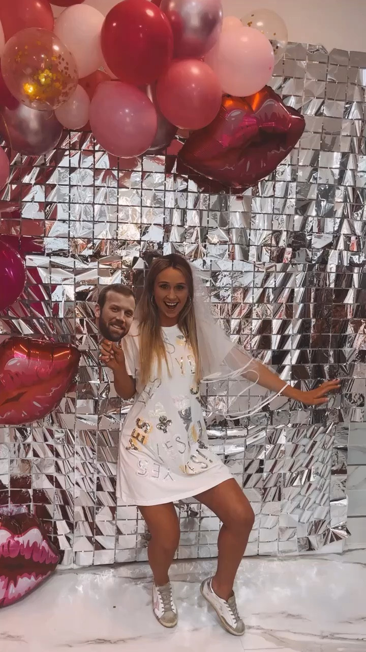 Night #1 of my bachelorette! 

I can’t find this exact Queen of Sparkles dress to link. (It’s last season) So I’m linking similar things. 💗

#bride #bachelorette 

#LTKshoecrush #LTKwedding #LTKfit