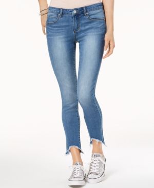 Articles of Society Carly Skinny Crop Ripped-Hem Jeans | Macys (US)