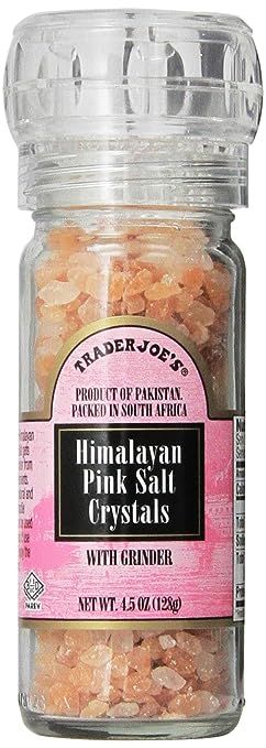 Trader Joe's Himalayan Pink Salt Crystals with Built in Grinder Natural and Pure Use in Any Dish ... | Amazon (US)
