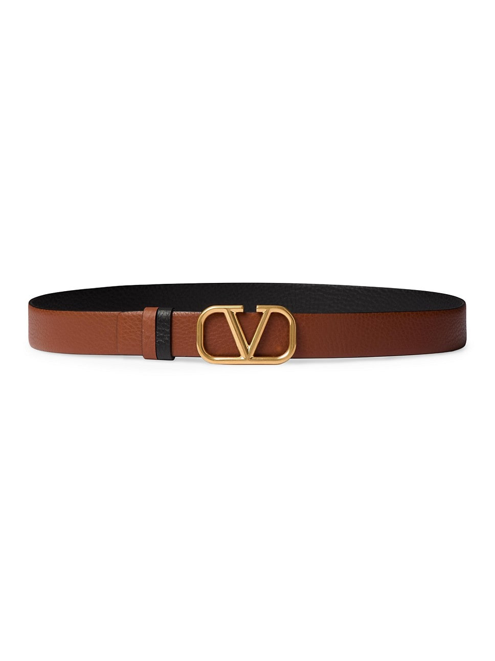Vlogo Signature Reversible Elk-Print Calfskin Belt 30 Mm | Saks Fifth Avenue