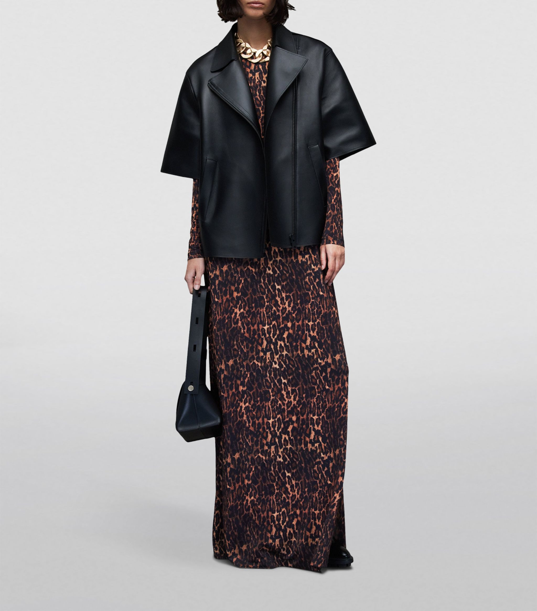 Katlyn Evita Leopard Print Maxi Dress | Harrods