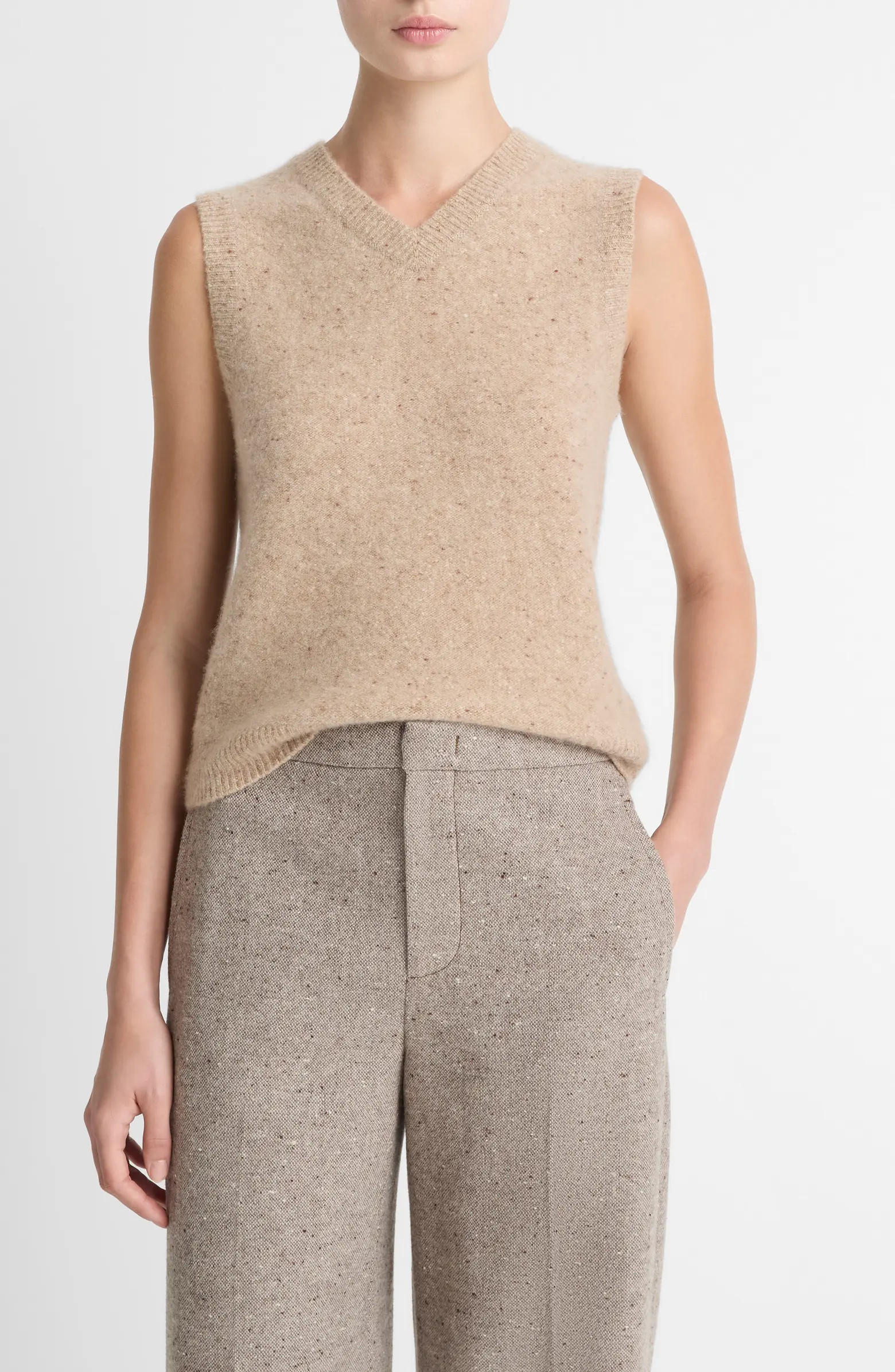 Donegal Boiled Cashmere Sweater Vest | Nordstrom