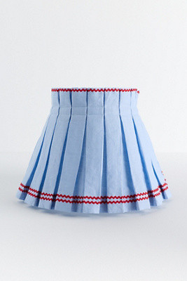 Cielle Home Box Pleat Fabric Lamp Shade and Slipcover | Anthropologie (US)