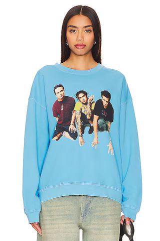 DAYDREAMER Blink 182 Photo Crew in Ultra Blue from Revolve.com | Revolve Clothing (Global)