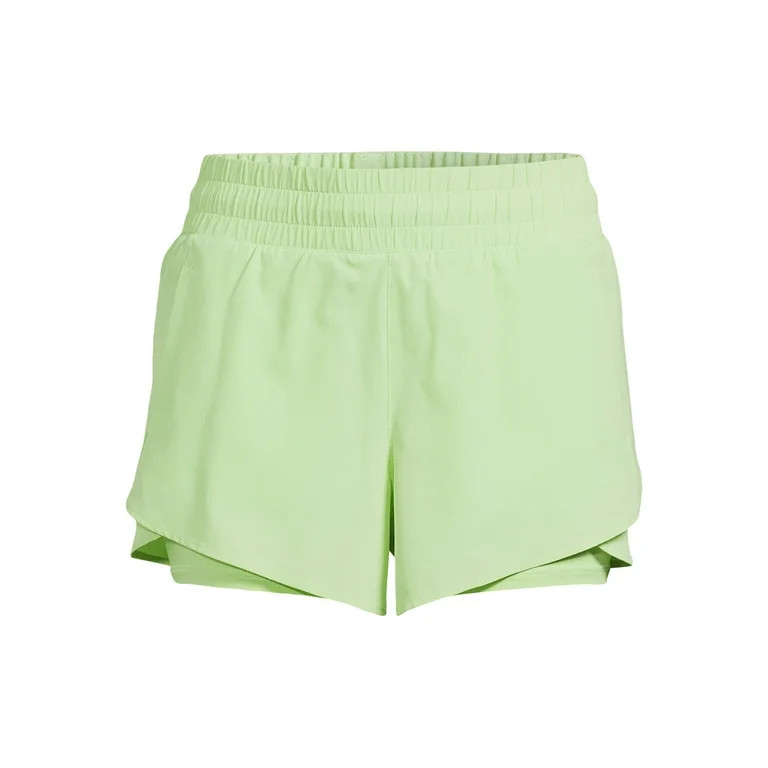 Avia Women’s Running Shorts with Bike Liner, 4” Inseam, Sizes XS-3XL | Walmart (US)