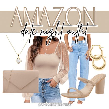 Amazon date night outfit! Sooo cute and perfect for a date night. 

Amazon, Amazon style, Amazon outfits, Amazon outfits, date night outfit, date night outfit inspiration, neutral top, spring outfit inspiration, jewelry 

#LTKstyletip #LTKshoecrush #LTKSeasonal