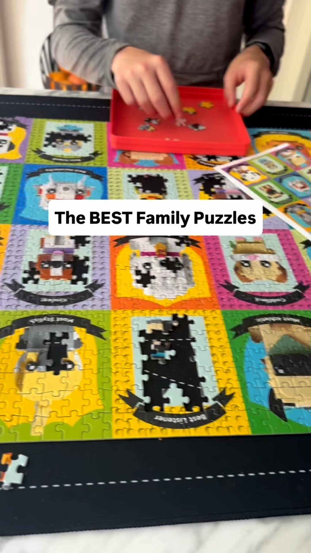 Puzzles are one of my favorite things to do with my boys! It is a great way for me to spend time in their space but I still have something to do. They jump in and help as well!

#LTKdayinmylife #LTKKids #LTKmomlife