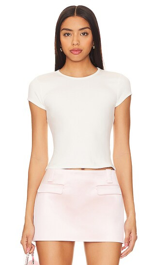 Morgan Tee in White | Revolve Clothing (Global)