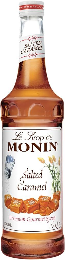 Monin - Salted Caramel Syrup, Natural Flavors, Great for Mochas, Lattes, Smoothies, Shakes, and C... | Amazon (US)