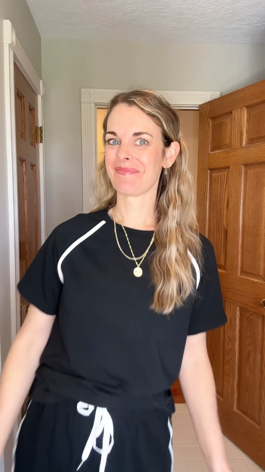 his is your easy summer uniform ☀️💛

I’m living in sets like this right now — short sleeve + skort combo that feels put together without any effort. Perfect for school runs, errands, or just pretending you have your life together for a minute 😅

Soft, comfy, and actually flattering (the holy trinity).

Shop the set here 👇
#LTKStyle #LTKFinds #SummerOutfits 

#LTKgrwm #LTKootd #LTKSaleAlert