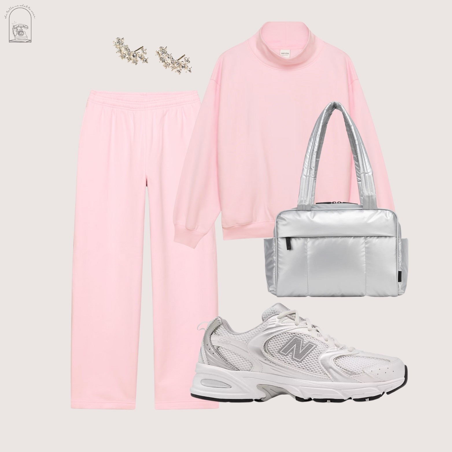 a lil pink sweatsuit for you today! dressing simply on a comfy, cozy, casual day.. say less! ps new sneakers and a new gym back are probably proven to increase the times you work out by 92738291 

#LTKgrwm #LTKfitnessgoals #LTKmorningroutine