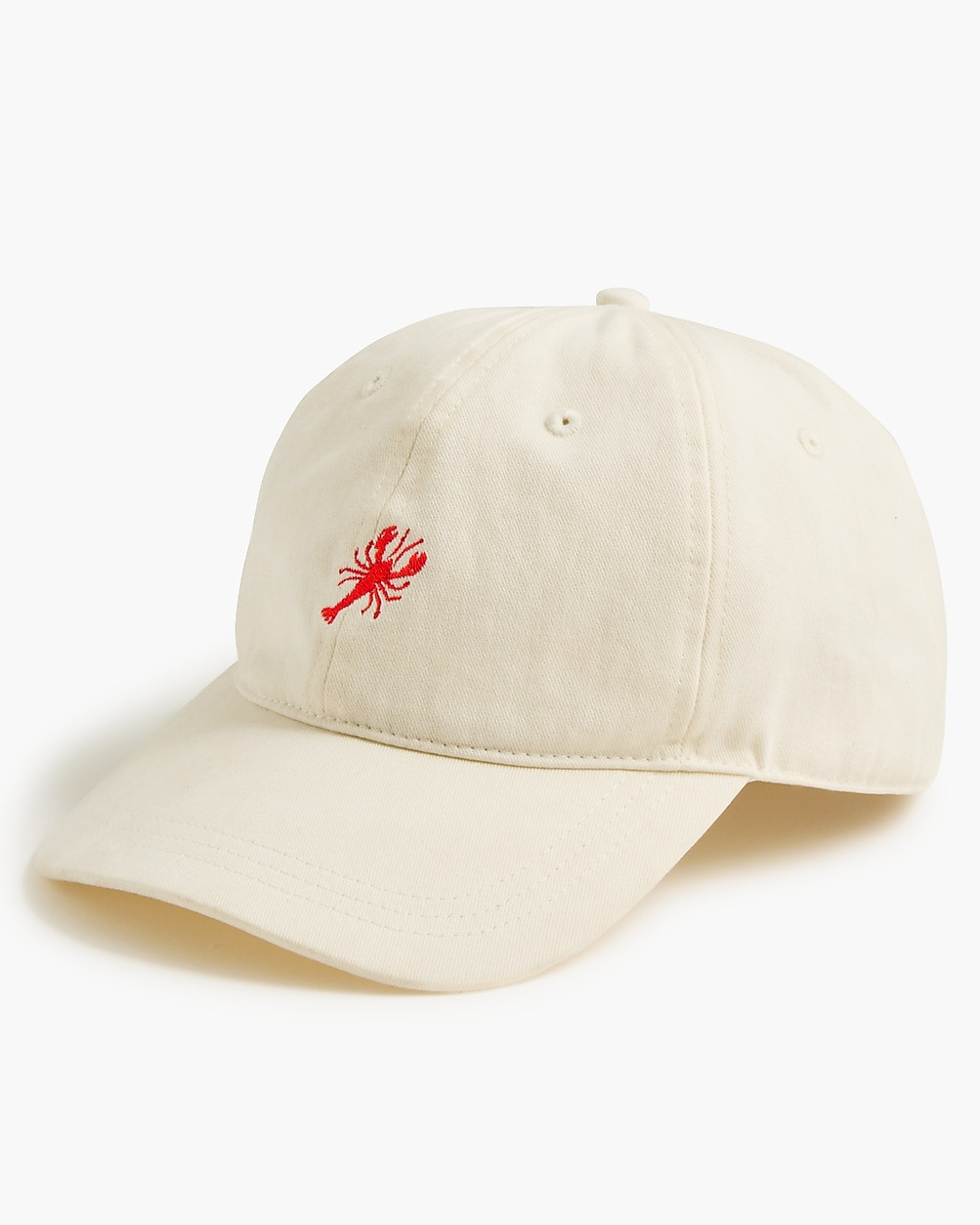 Bandana lobster embroidered baseball hat | J.Crew Factory